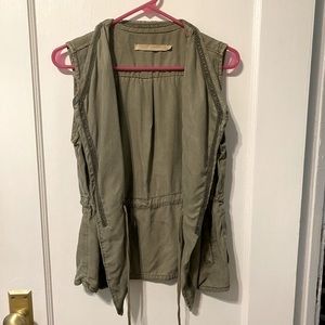 Max Studio Army Green Vest
